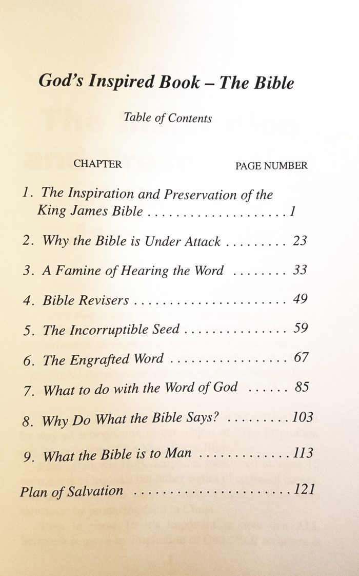 God's Inspired Book: The Bible - Image 3