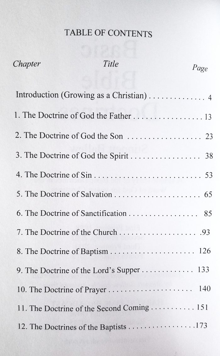 Basic Bible Doctrines for Beginning Believers - Image 3