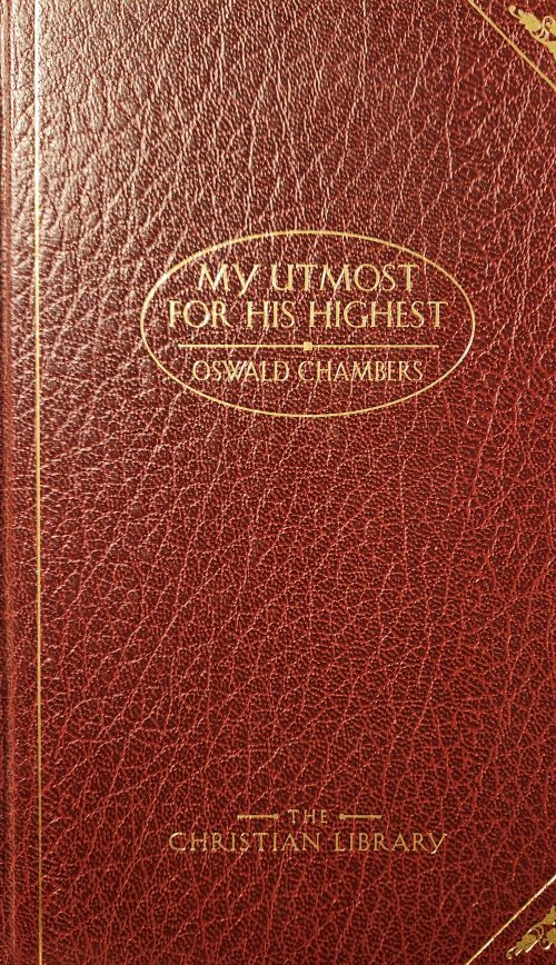My Utmost For His Highest