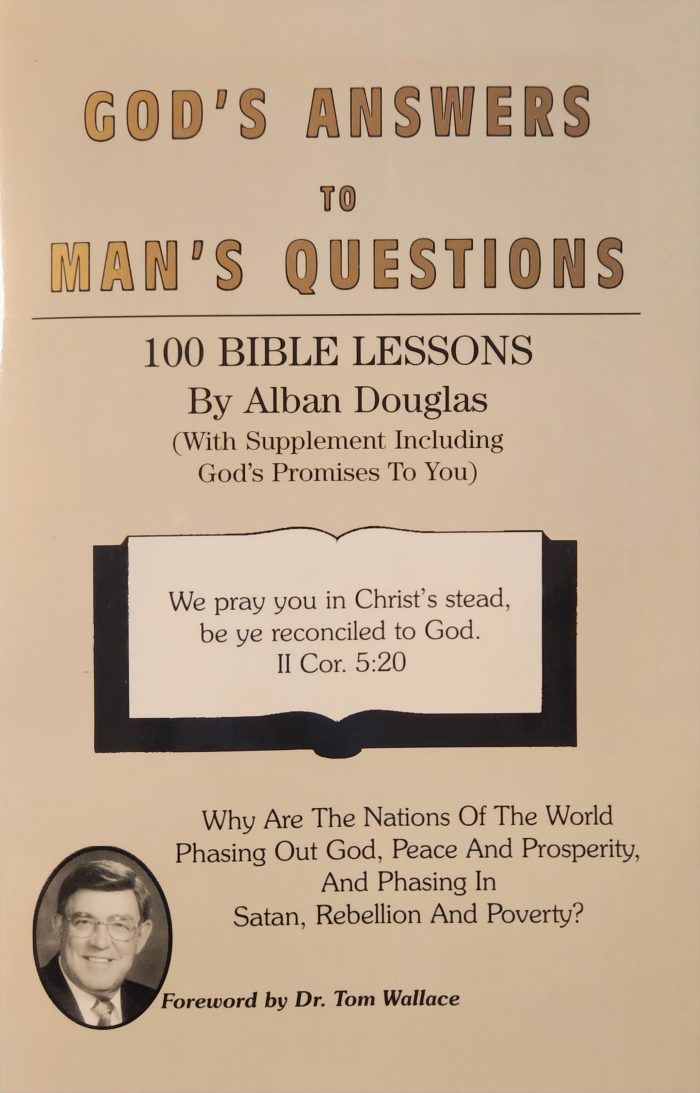 God's Answers to Man's Questions