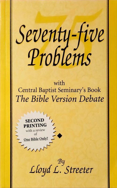 Seventy-Five Problems