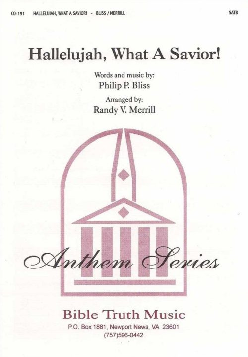 Hallelujah, What A Savior-Choral Octavo