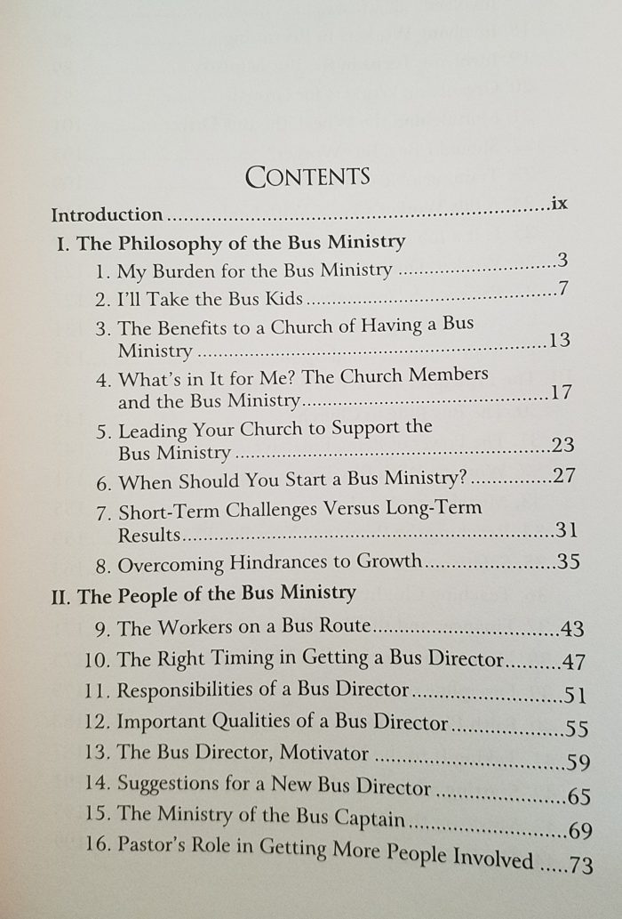 Church Growth: Through The Bus Ministry - Image 3