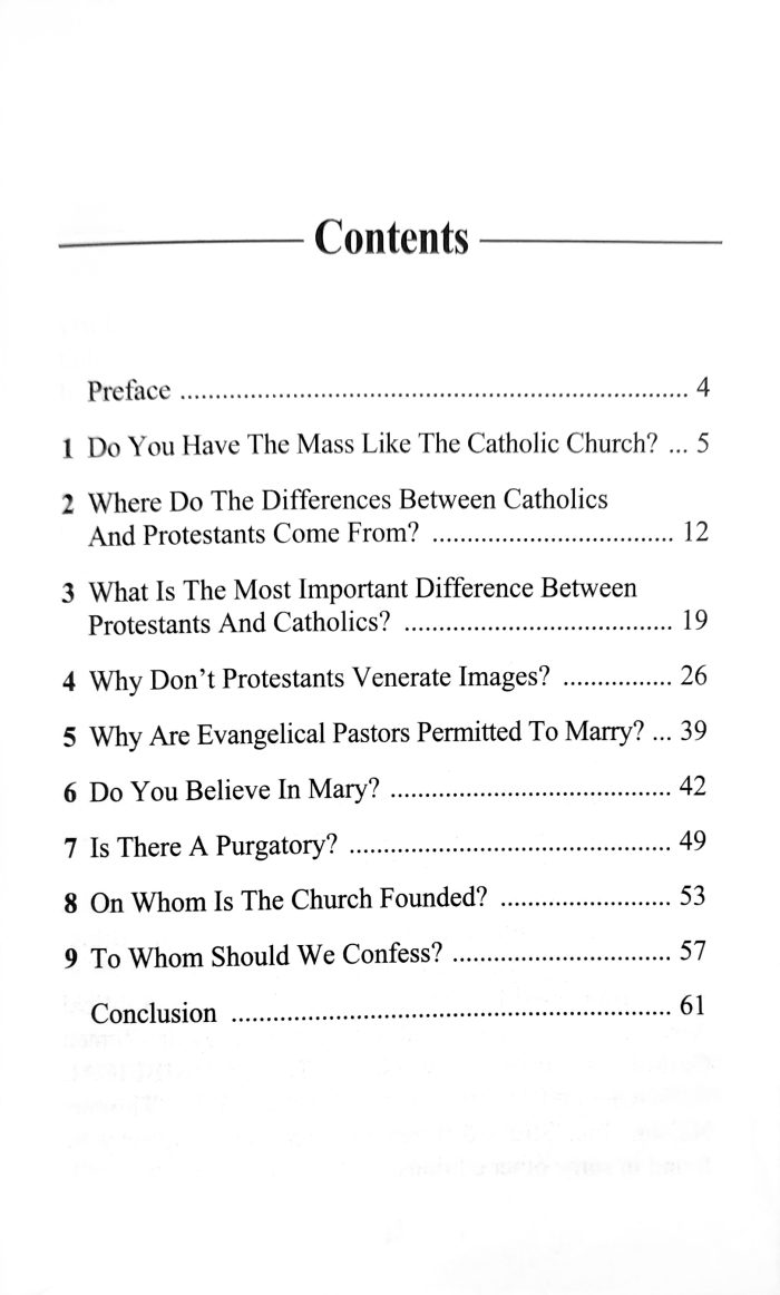 Answers To My Catholic Friends - Image 3