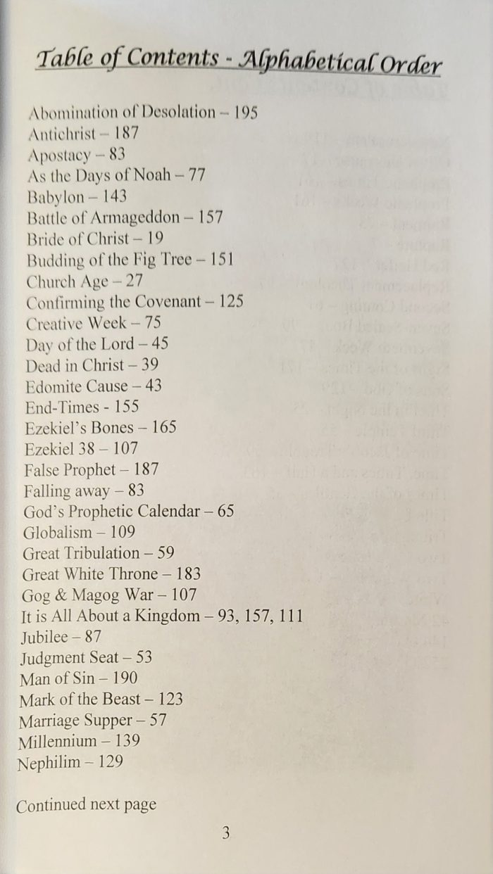 Bible Prophecy Terminology - Image 3