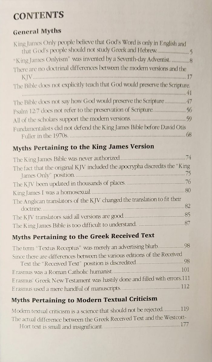 Answering the Myths on the Bible Version Debate - Image 3