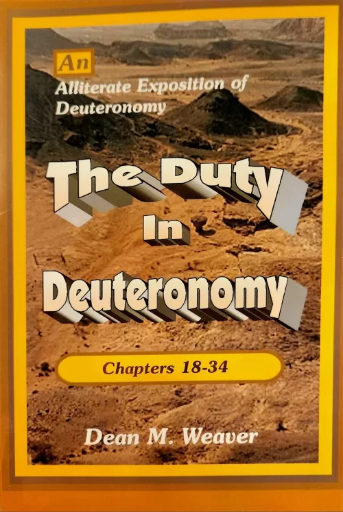 The Duty In Deuteronomy Volume 2