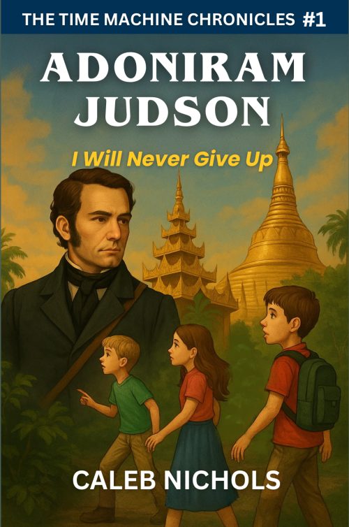 Adoniram Judson: I Will Never Give Up (The Time Machine Chronicles Series Book 1)